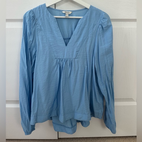 Vero Moda Galilea Long Sleeve V Neck Top - Picture 6 of 6